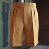 Line Shorts Cotton Chinos Shorts - Image 4