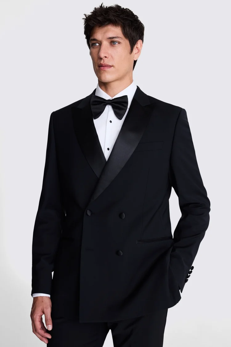 Custom Made Double Breasted Tuxedo - Image 3