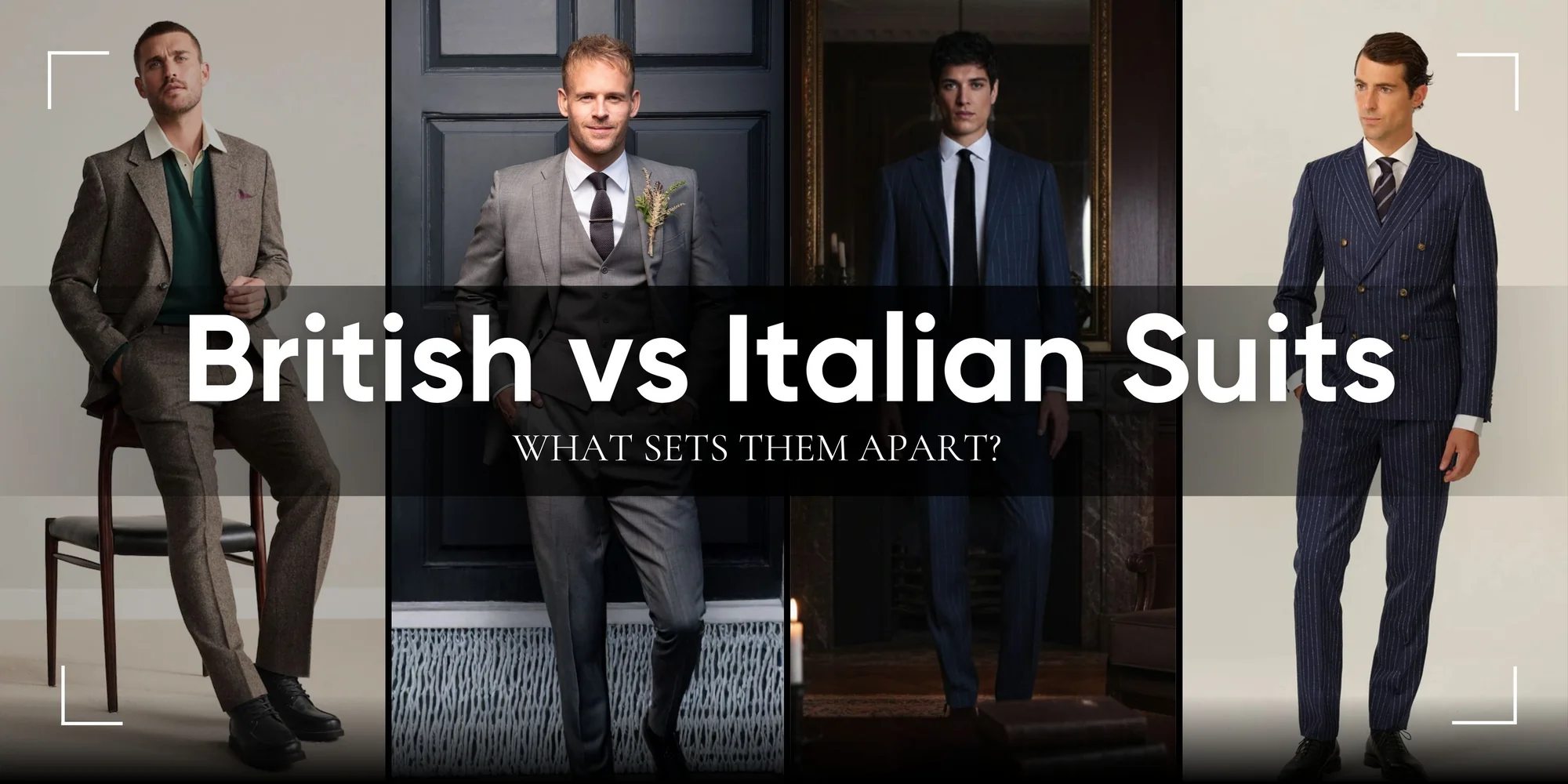 British vs Italian Suits