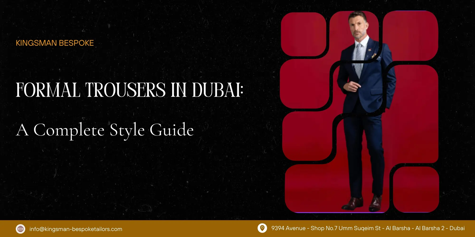 Choosing the Perfect Formal Trousers in Dubai