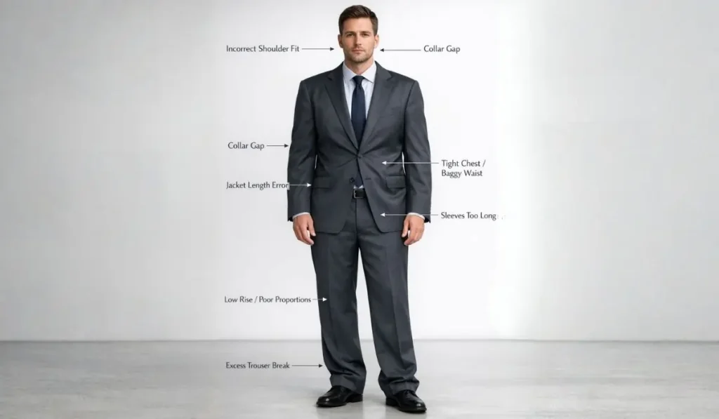 Most Common Suit Fitting Mistakes