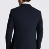 Blue Custom Made Peak Lapel Tuxedo - Image 5