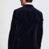 Custom Made Navy Velvet Tuxedo - Image 4