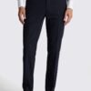 Blue Custom Made Peak Lapel Tuxedo - Image 6