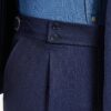 Double Breasted Suit Navy Blue - Image 3