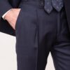 Double Breasted Suit Navy Blue - Image 4