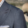 Double Breasted Suit Charcoal Gray - Image 5