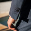 Double Breasted Suit Charcoal Gray - Image 6
