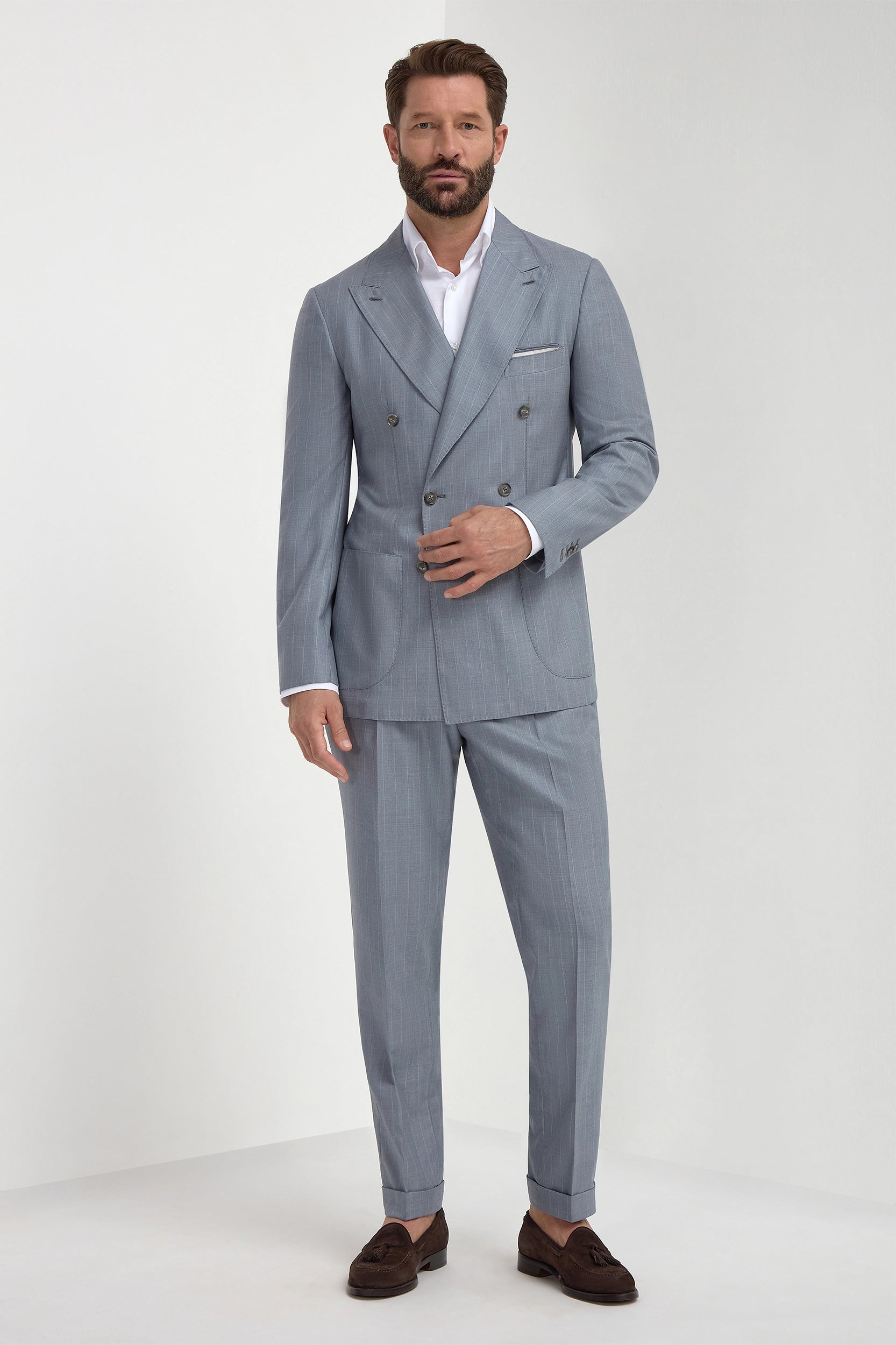 Double Breasted Suit for Men - Image 2