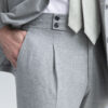 Double Breasted Suit Gray - Image 4